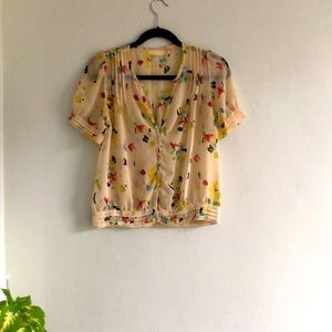 Pins and needles sheer blouse